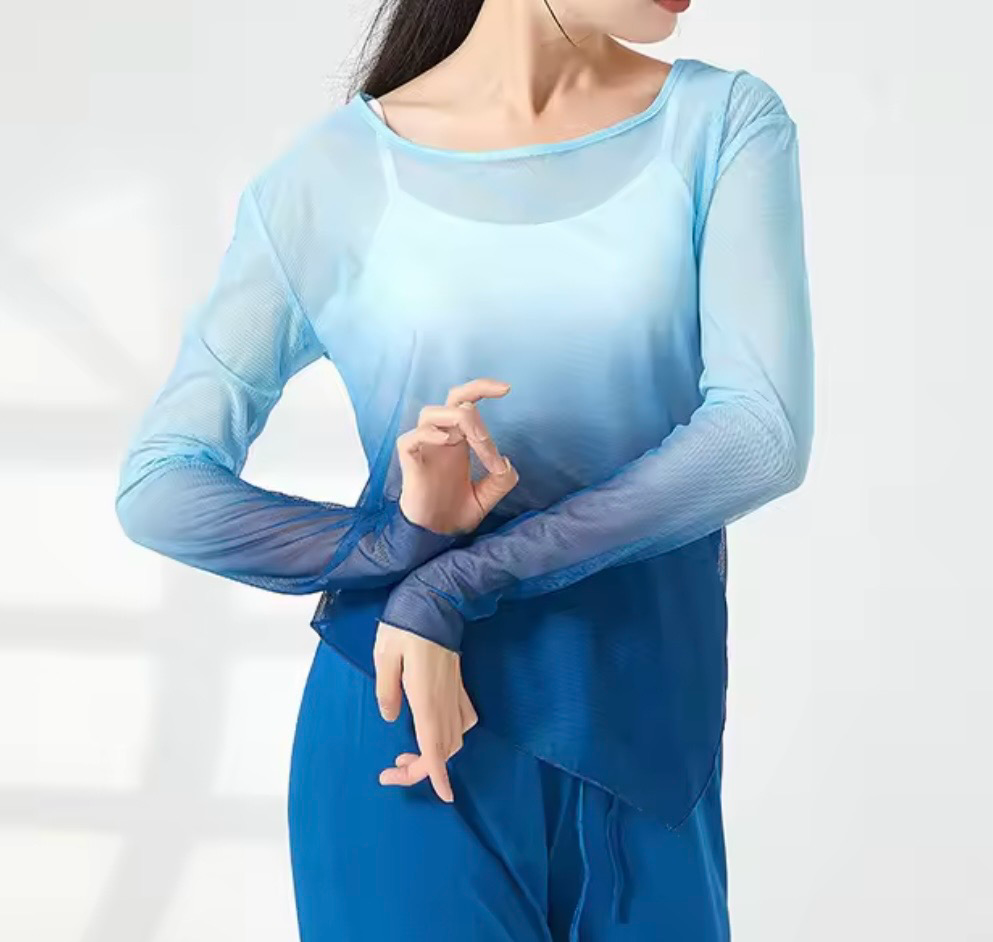 Tanzlangarmshirt Charis Damen Dancecode
