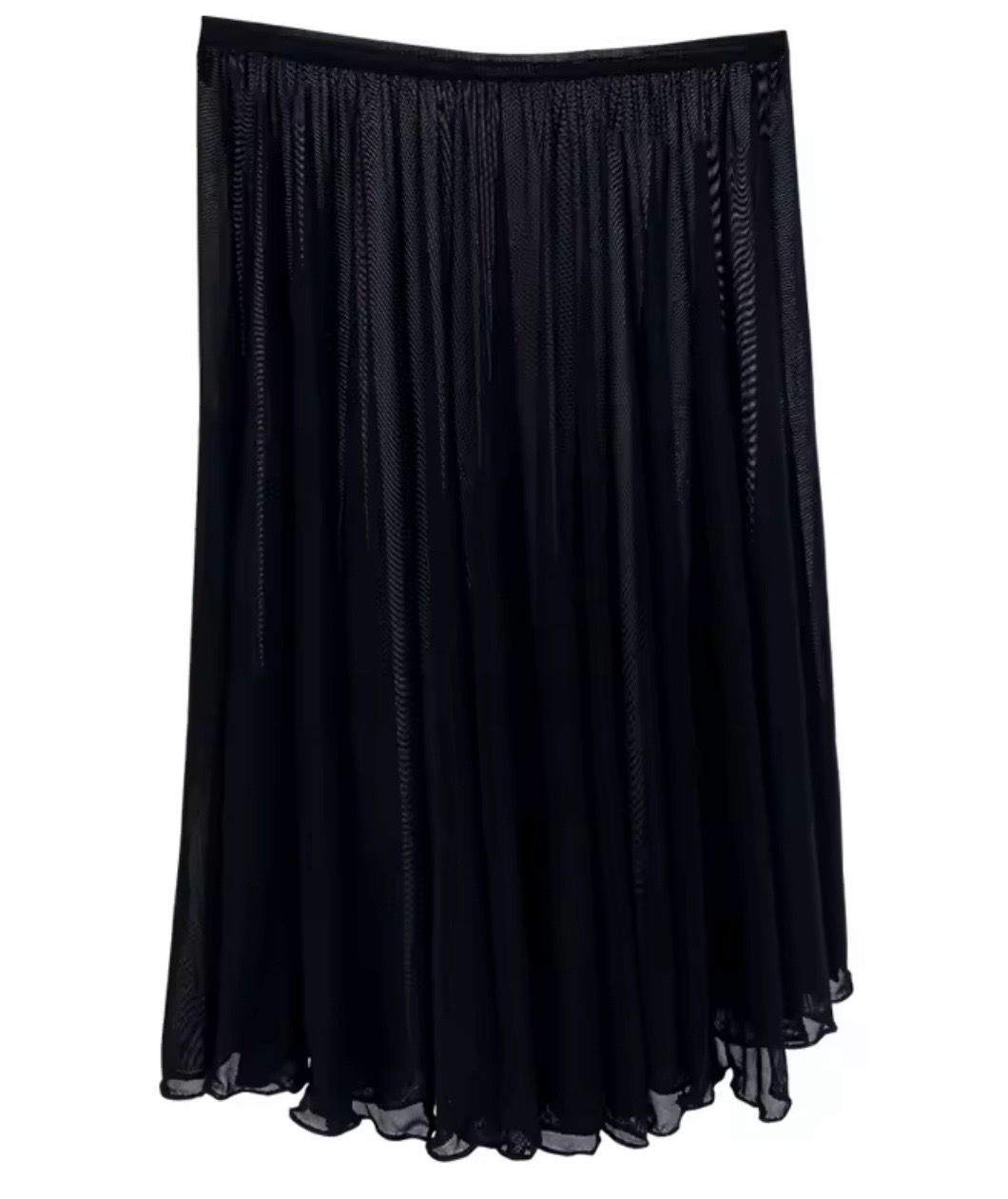 Tanz Rock Janina von Dancecode aus Chiffon, Größe: One Size, Farbe: Schwarz