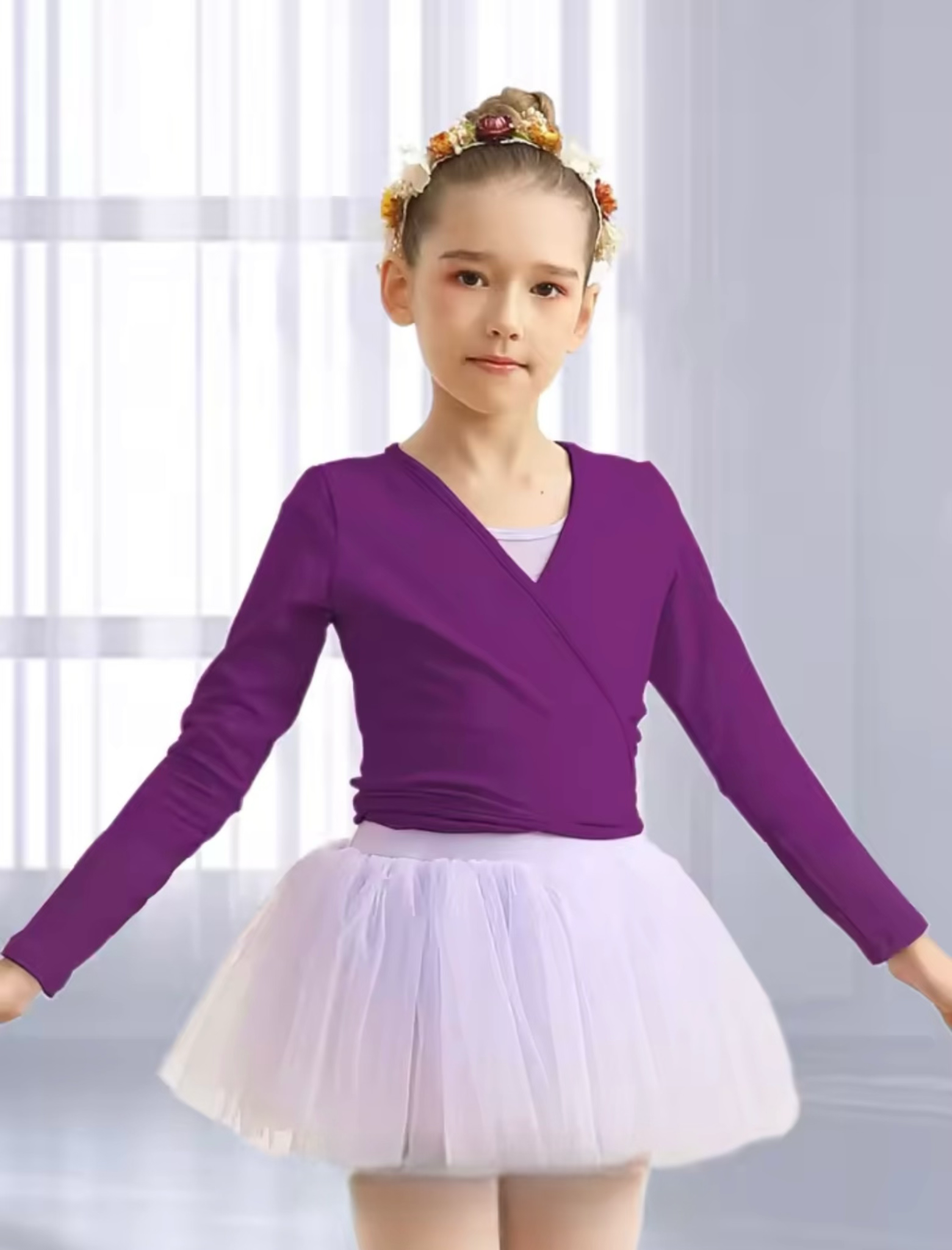 Serena Kinder Wickeljacke Dancecode