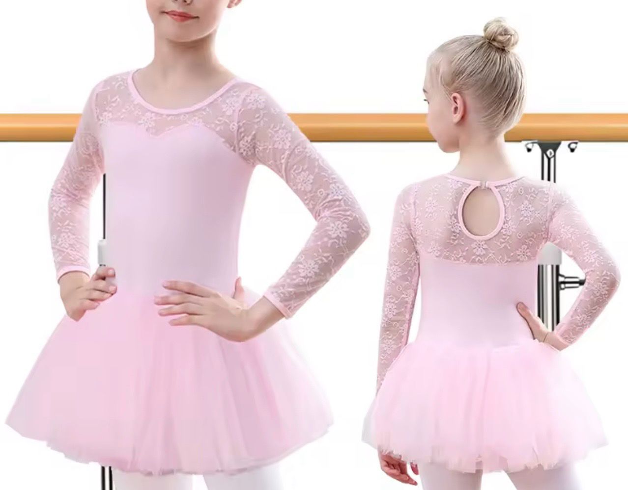 Kinderbody Mollet mit Röckchen Dancecode Kinderbody Mollet mit Röckchen Dancecode, Größe: S/3-4, Farbe: Rosa