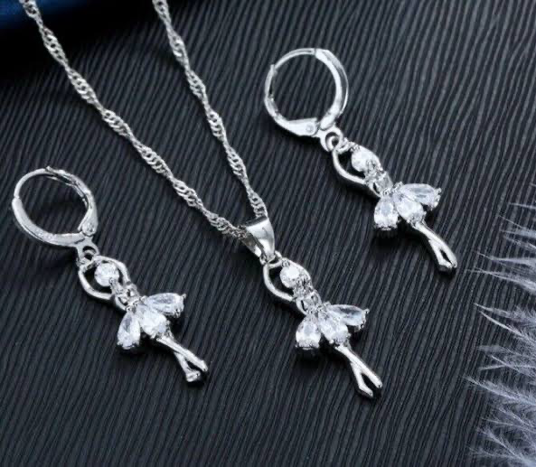 Ballerina Schmuckset DC925 aus Silber