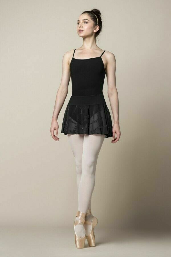Bloch Damen Messina Mesh breiter Bund Rock