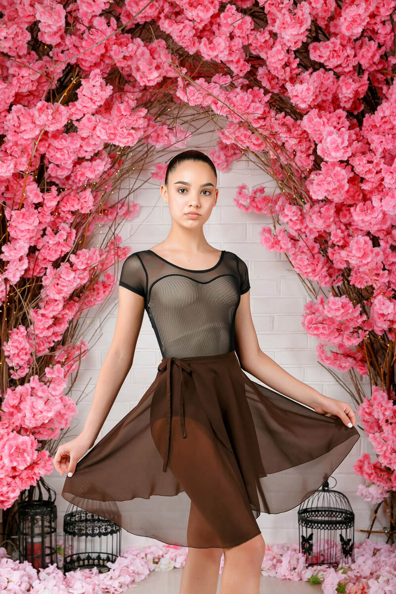 Wickelrock Anna von Dancecode aus Chiffon Wickelrock Anna von Dancecode aus Chiffon