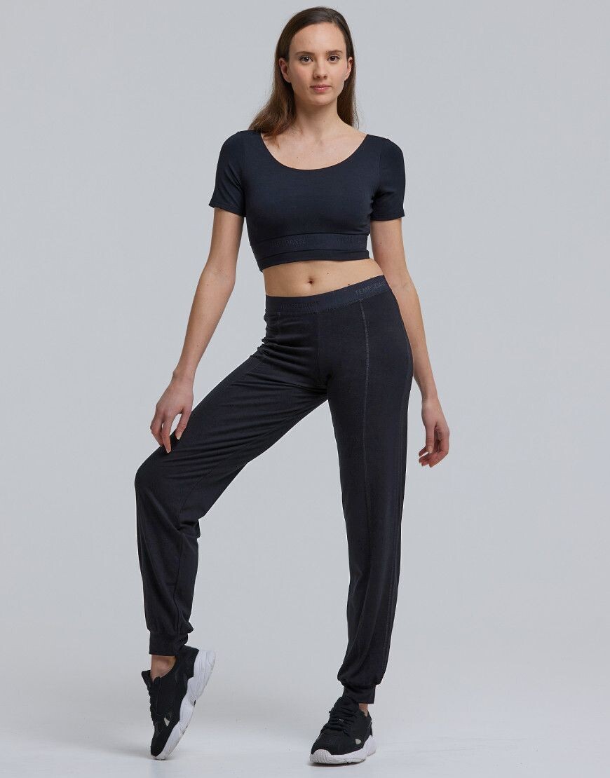 Grant - Damen Tanz- und Fitness -Yogahose von Temps Danse Grant - Damen Tanz- und Fitness -Yogahose von Temps Danse, Größe: XS, Farbe: Noir/Schwarz