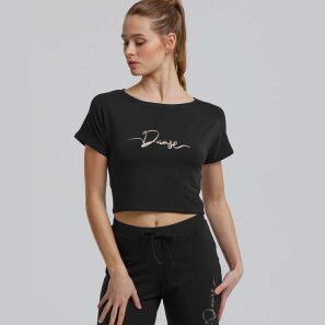 AGILE RUBAN - Damen Tanz- und Fitness -Yoga Weite Top von Temps Danse AGILE RUBAN - Damen Tanz- und Fitness -Yoga Weite Top von Temps Danse, Größe: XS, Farbe: Noir/Schwarz