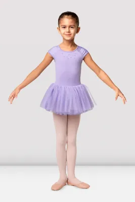 Mädchen Jessamy kurzärmliges Tütü-Kleid M1538C von Bloch/Mirella