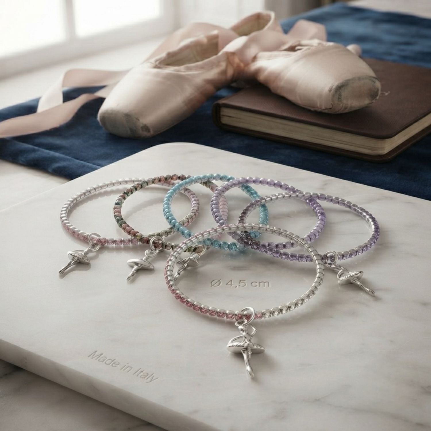 Strass B33166 Ballerina-Armband für Mädchen | Girardi Strass B33166 Ballerina-Armband für Mädchen | Girardi