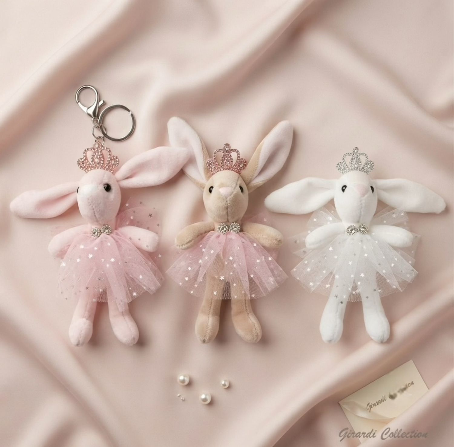 Ballerina-Hase Schlüsselanhänger | Girardi Collection | Tanz-Accessoire Ballerina-Hase Schlüsselanhänger | Girardi Collection | Tanz-Accessoire