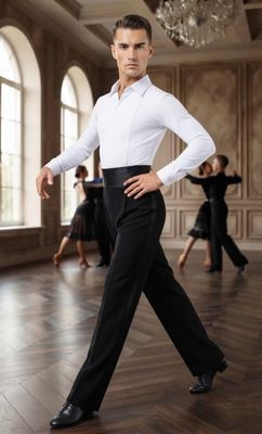 Herren Standardhose Kevin für Turniere & Tanz | DanceCode Herren Standardhose Kevin für Turniere & Tanz | DanceCode