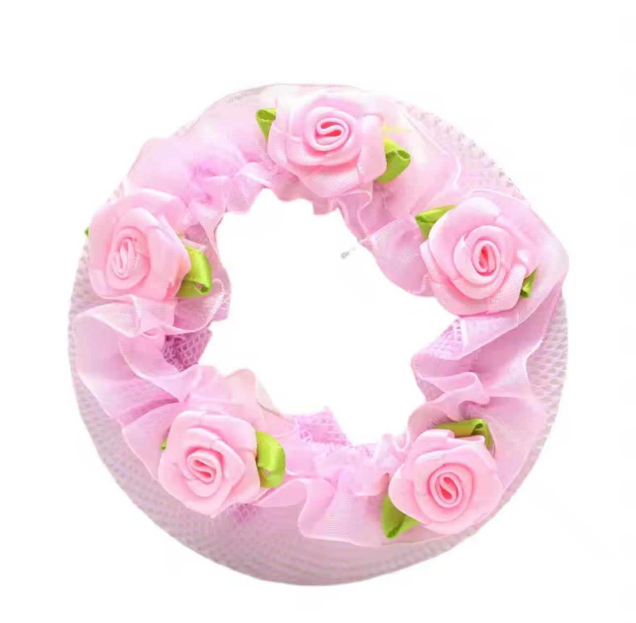 Haarnetz mit Blumen für Duttabdeckung Dancecode