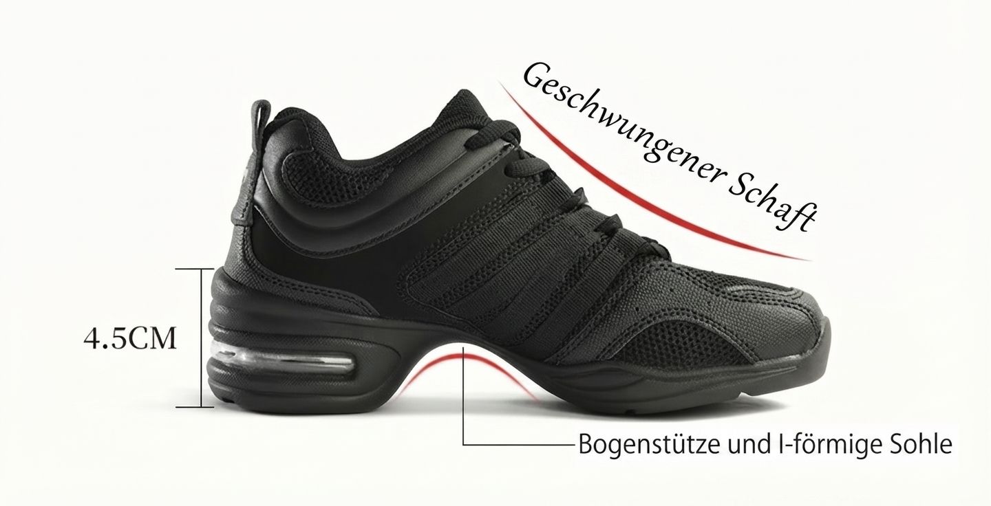 Tanzsneaker | Geteilte Sohle & Luftkissen-Dämpfung Danydance Tanzsneaker | Geteilte Sohle & Luftkissen-Dämpfung Danydance