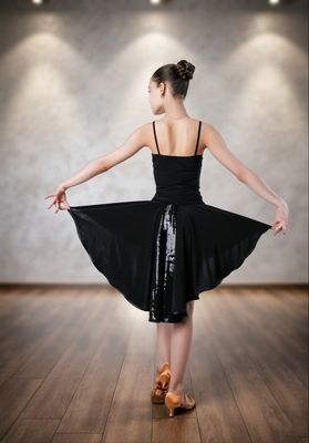 Damen Lateinrock „Adel“ | DanceCode Tanzkleidung Damen Lateinrock „Adel“ | DanceCode Tanzkleidung