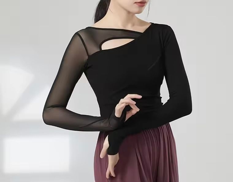 Tanzlangarmshirt Juna Damen Dancecode Tanzlangarmshirt Juna Damen Dancecode