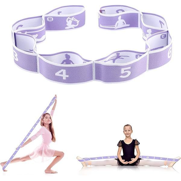 Stretch Band Widerstand Band Typ 1 Elastisch Dancecode Stretch Band Widerstand Band Typ 1 Elastisch Dancecode, Farbe: Purple