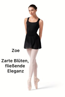 Bloch Zoe Rock mit Blumenmuster P100001