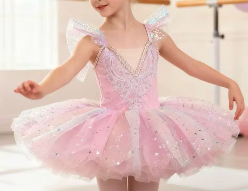 Kinderbody Aurelia mit Tutu glänzend Dancecode