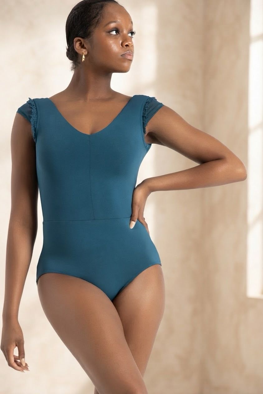 Capezio Tank-Trikot 12096W Coastal mit Spitze Capezio Tank-Trikot 12096W Coastal mit Spitze