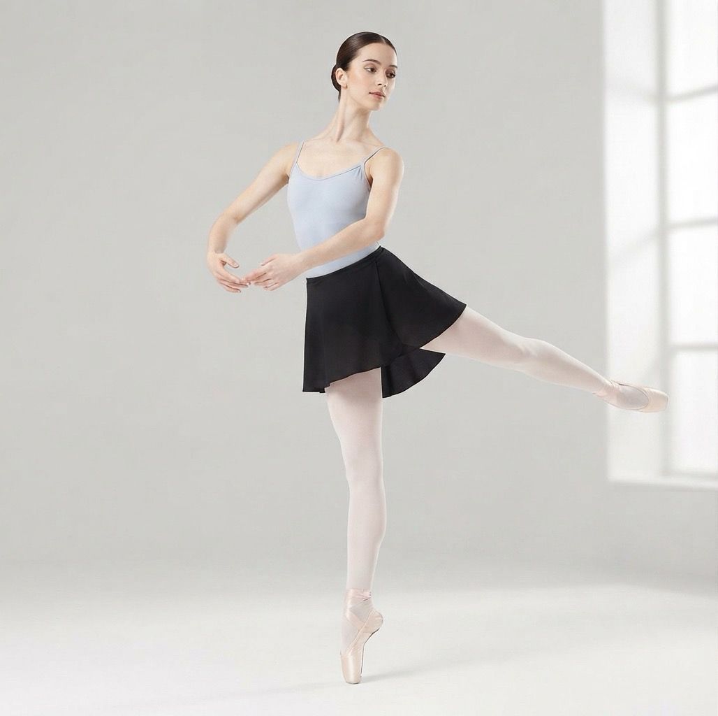 Damen Ballettrock Abby aus blickdichtem Chiffon | DanceCode Damen Ballettrock Abby aus blickdichtem Chiffon | DanceCode