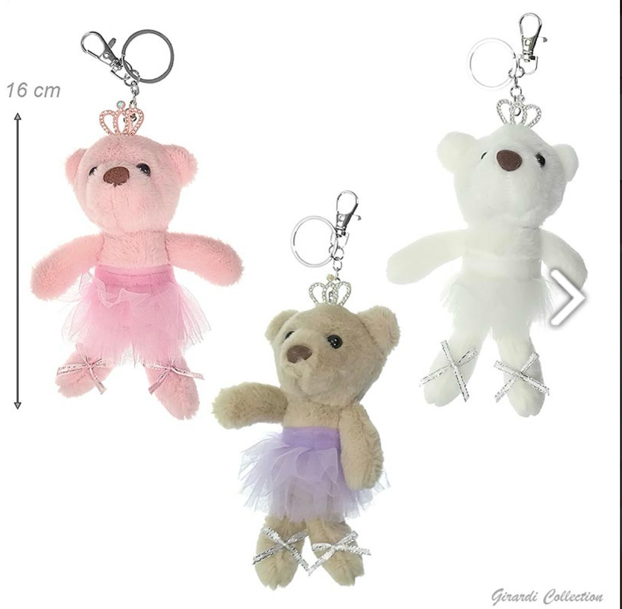 Ballerina Bärchen Schlüsselanhänger Girardi