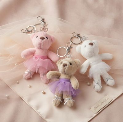 Ballerina-Bärchen Schlüsselanhänger | Girardi Collection | Tanz-Accessoires Ballerina-Bärchen Schlüsselanhänger | Girardi Collection | Tanz-Accessoires