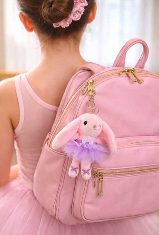 Ballerina Häschen Schlüsselanhänger