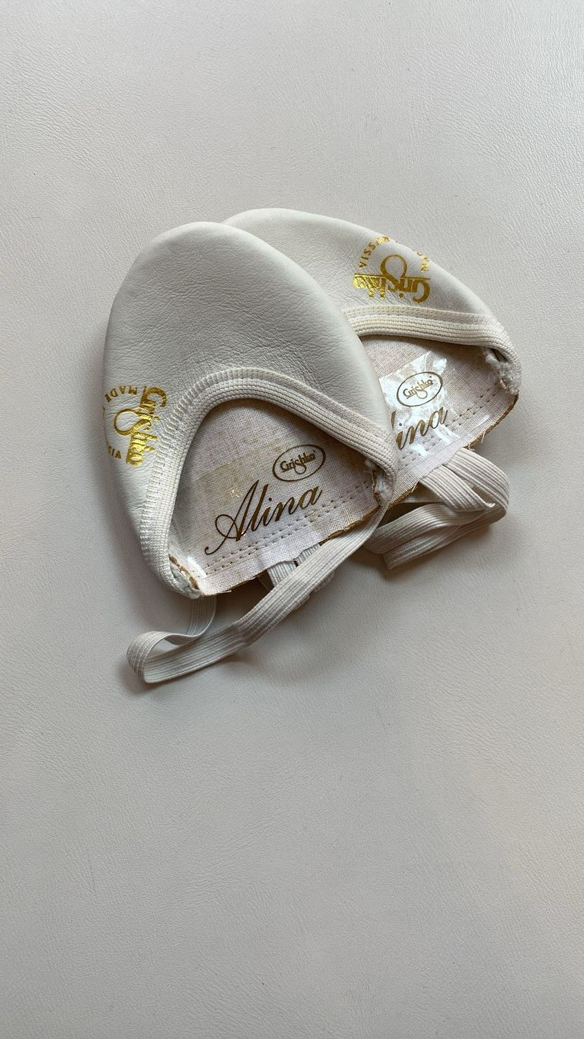 Gymnastik-Halbschuhe GRISHKO „Alina“ Leder Gymnastik-Halbschuhe GRISHKO „Alina“ Leder, Größe: S, Farbe: Weiß