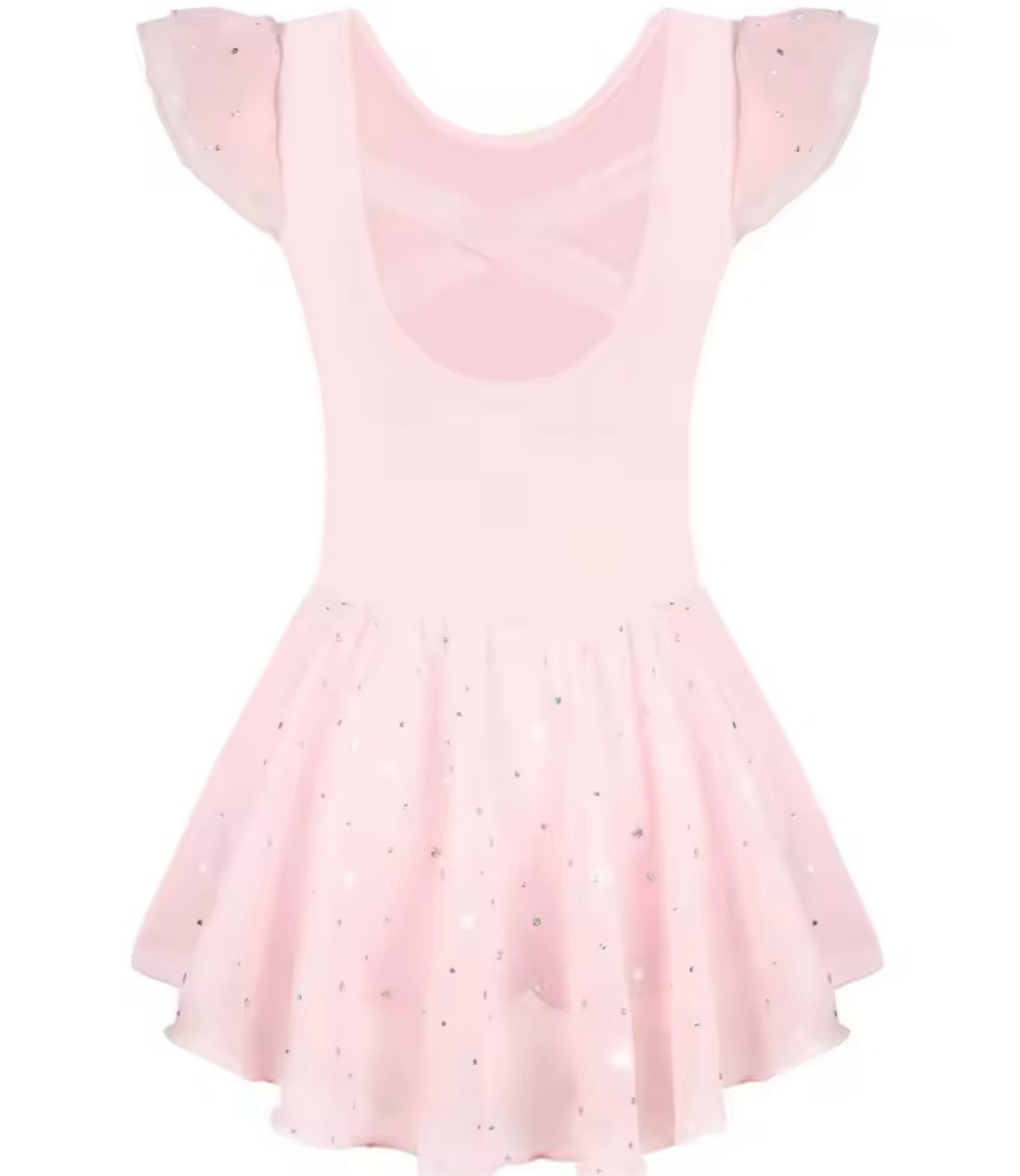 Kinderbody Minmit Röckchen glänzend Dancecode