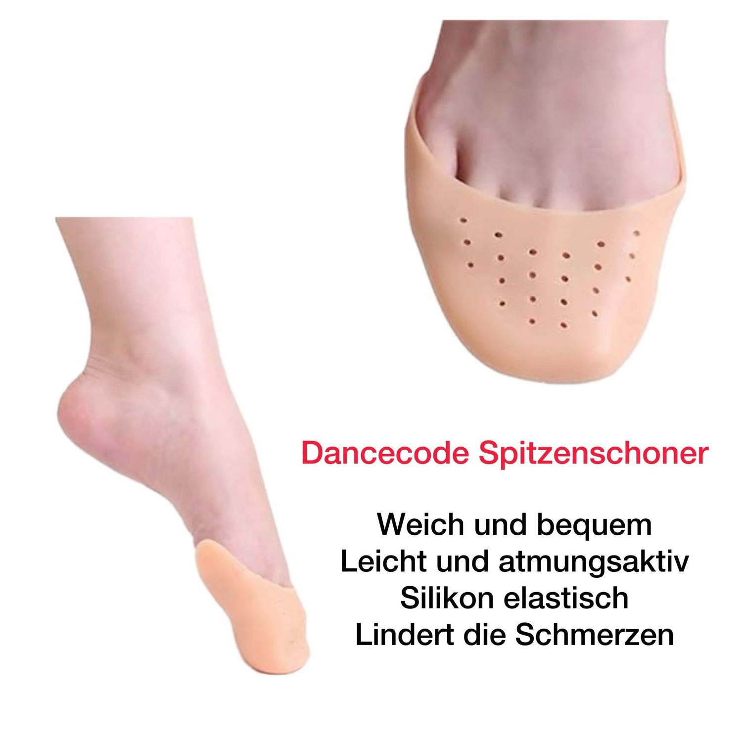 Perforiertes Silikon-Pad Air-Comfort Schoner Dancecode Perforiertes Silikon-Pad Air-Comfort Schoner Dancecode