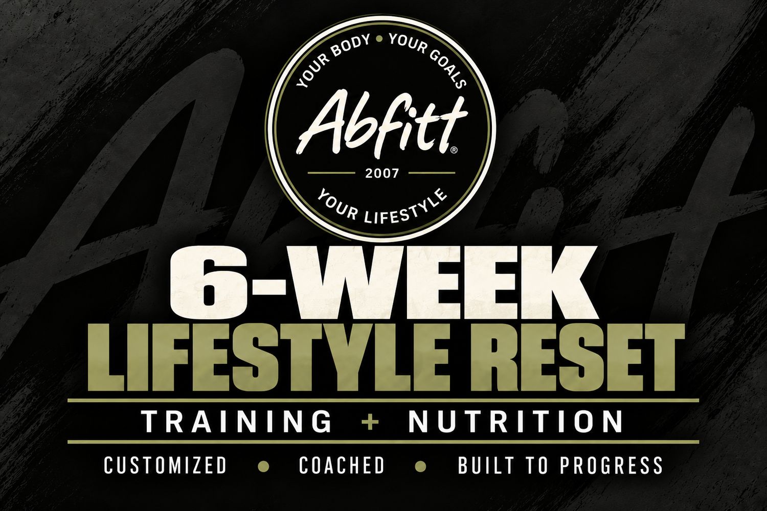 Abfitt 6-Week Lifestyle Reset