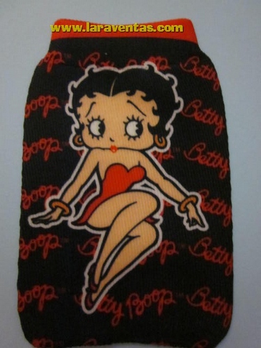 Funda movil,mp3 betty boop negra  y roja