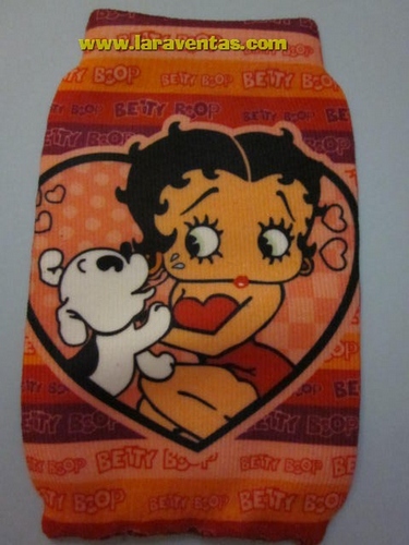 Funda movil,mp3 betty boop con perro