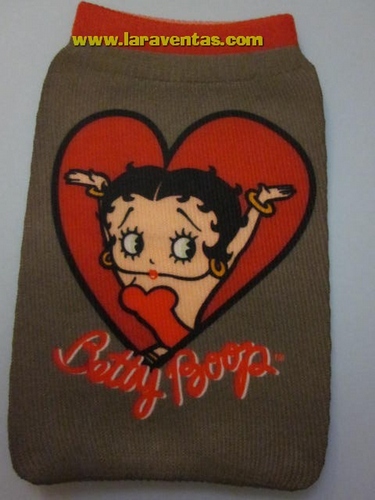 Funda movil,mp3 betty boop corazon