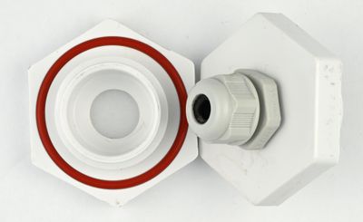 Hot Spring Filter Compartment Nut Compression Fitting