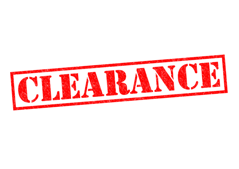 CLEARANCE