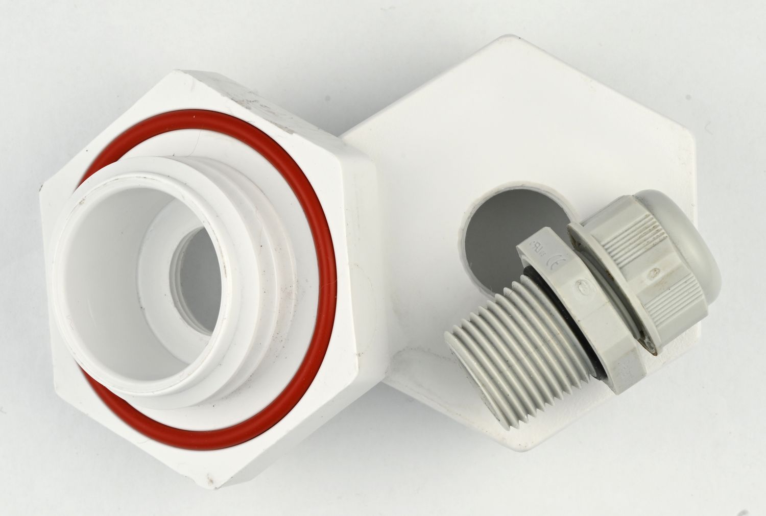 Hot Spring Filter Compartment Nut &amp; Strain Relief Fitting