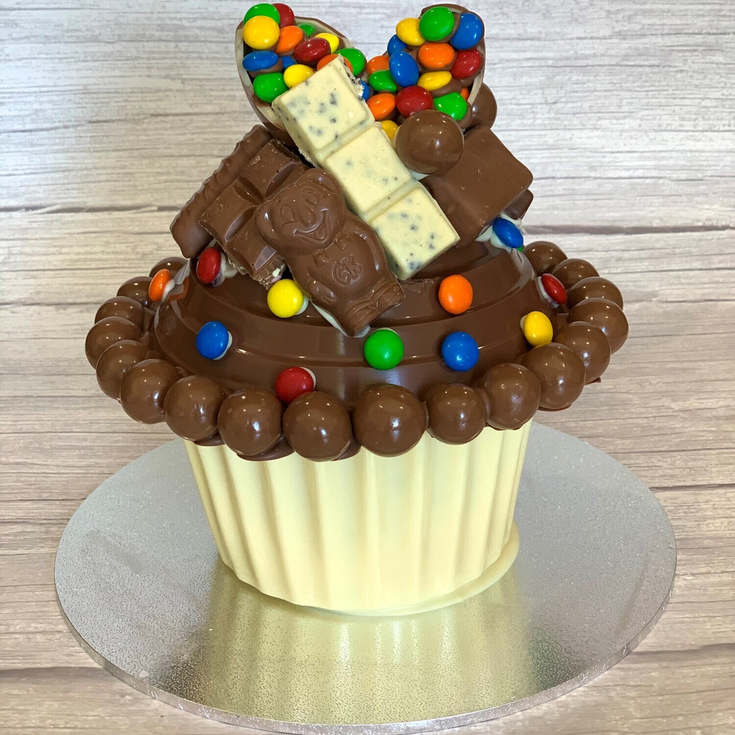 All Things Chocolate Giant Cupcake