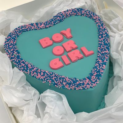Pink and Blue Gender Reveal