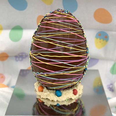 Large Easter Egg Swirl
