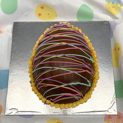 Half Easter Egg Swirl