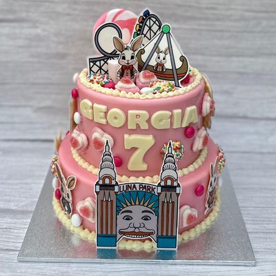 2 Tier Custom with Edible Images