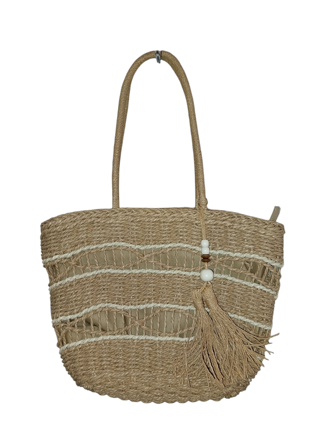 Gewebte Strohtasche
