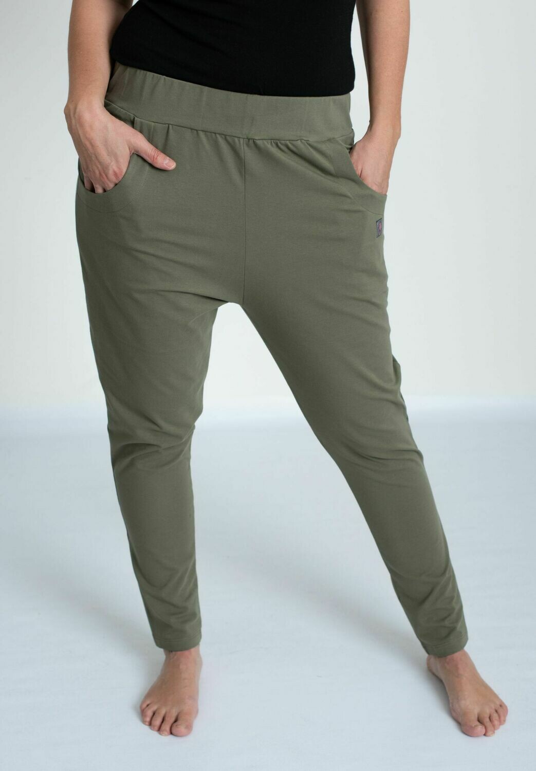 COMFORT nadrág - kheki