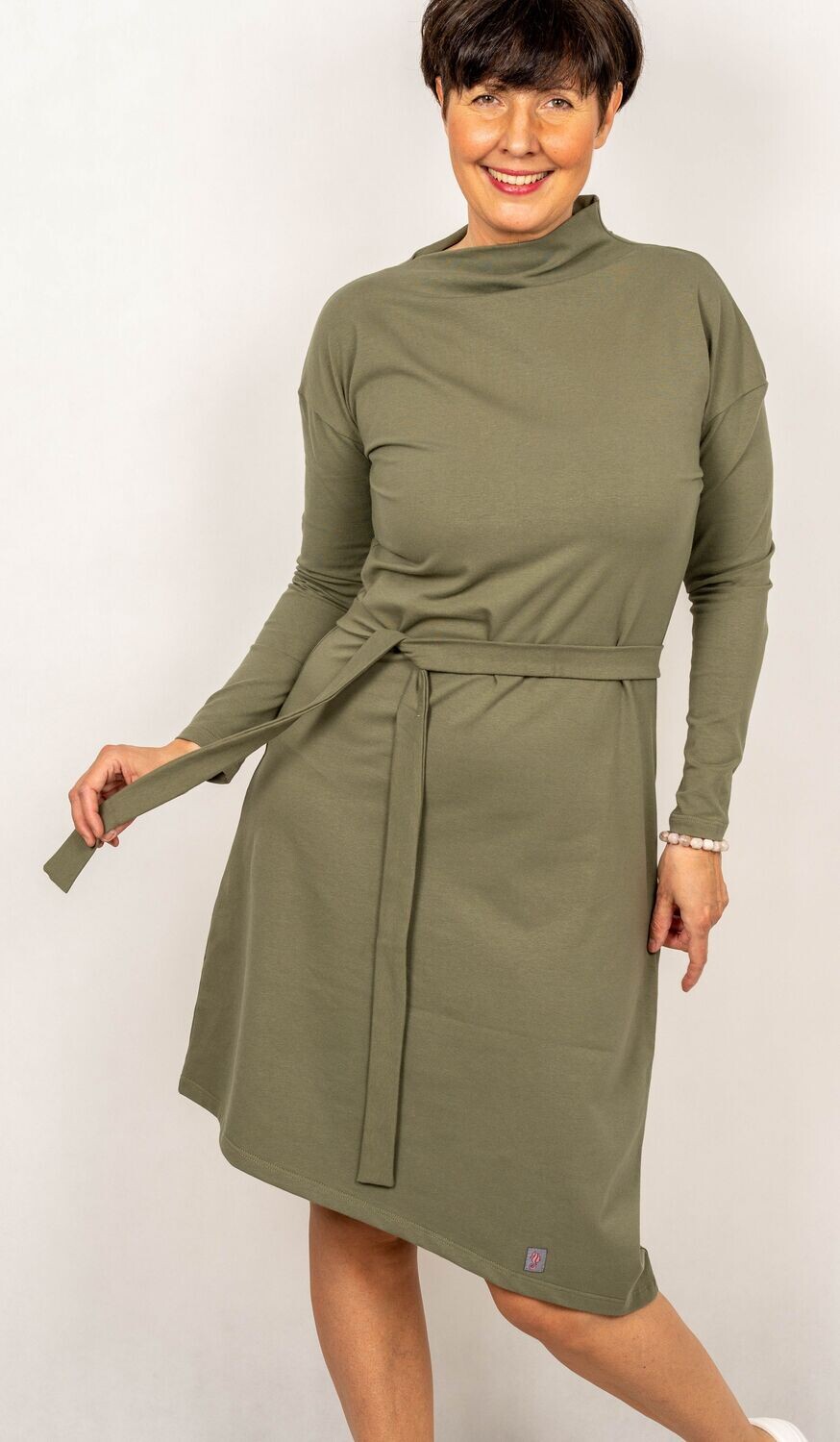 CITY ruha hosszú ujjal - kheki