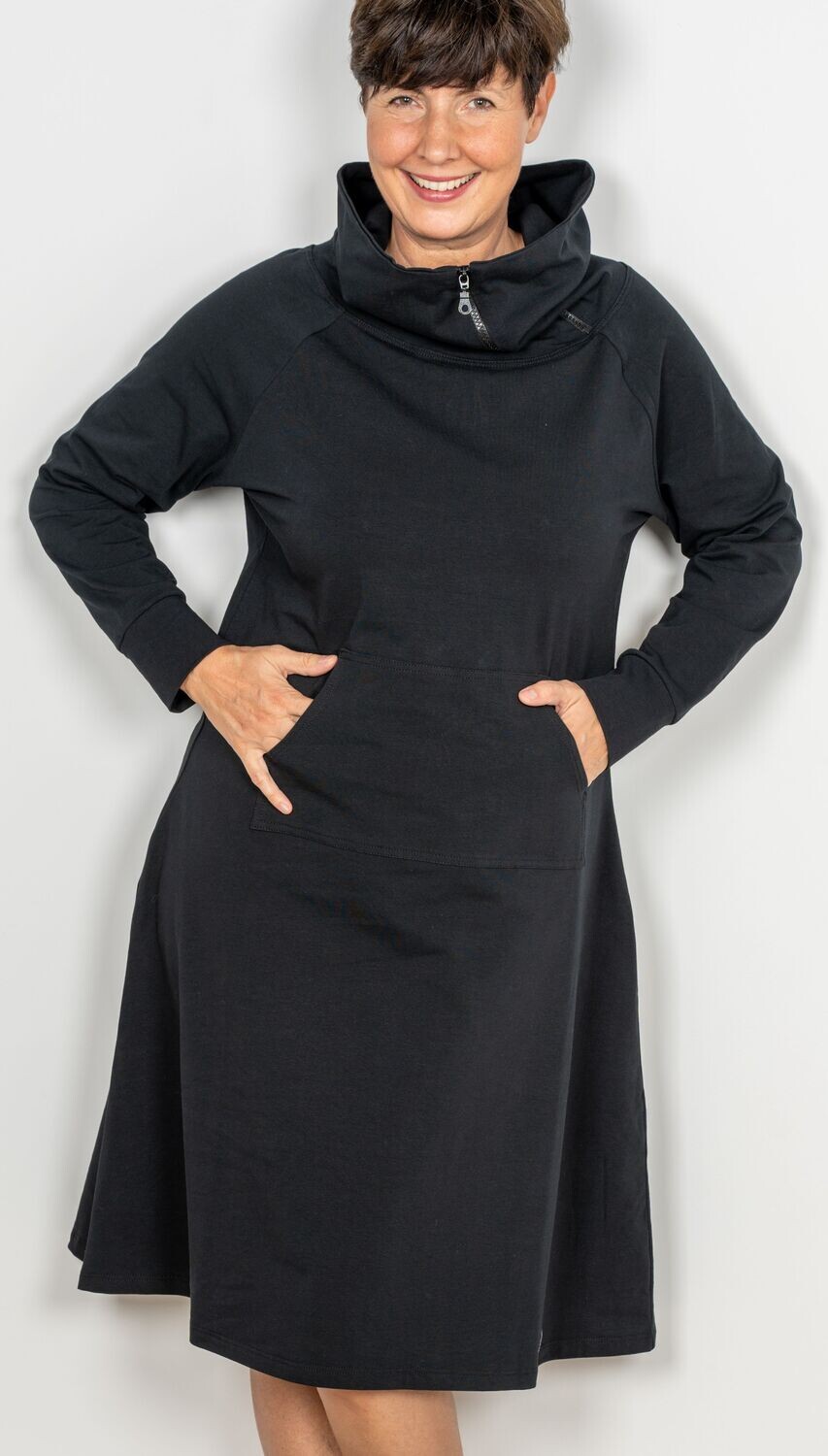 SZIBILLA ruha - fekete