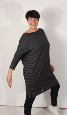 ETERNITY - fekete/szürke csíkos