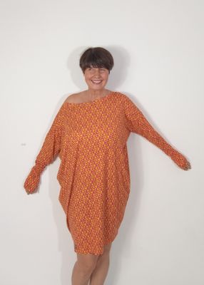 Leila - háromszög mintás