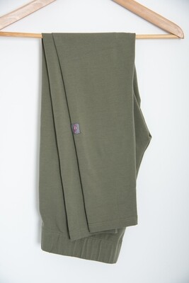 LEGGINGS, gumírozott derékkal - vékony