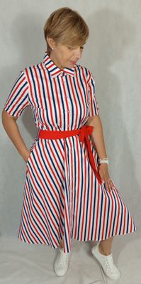 TEXAS - piros/kék csíkos