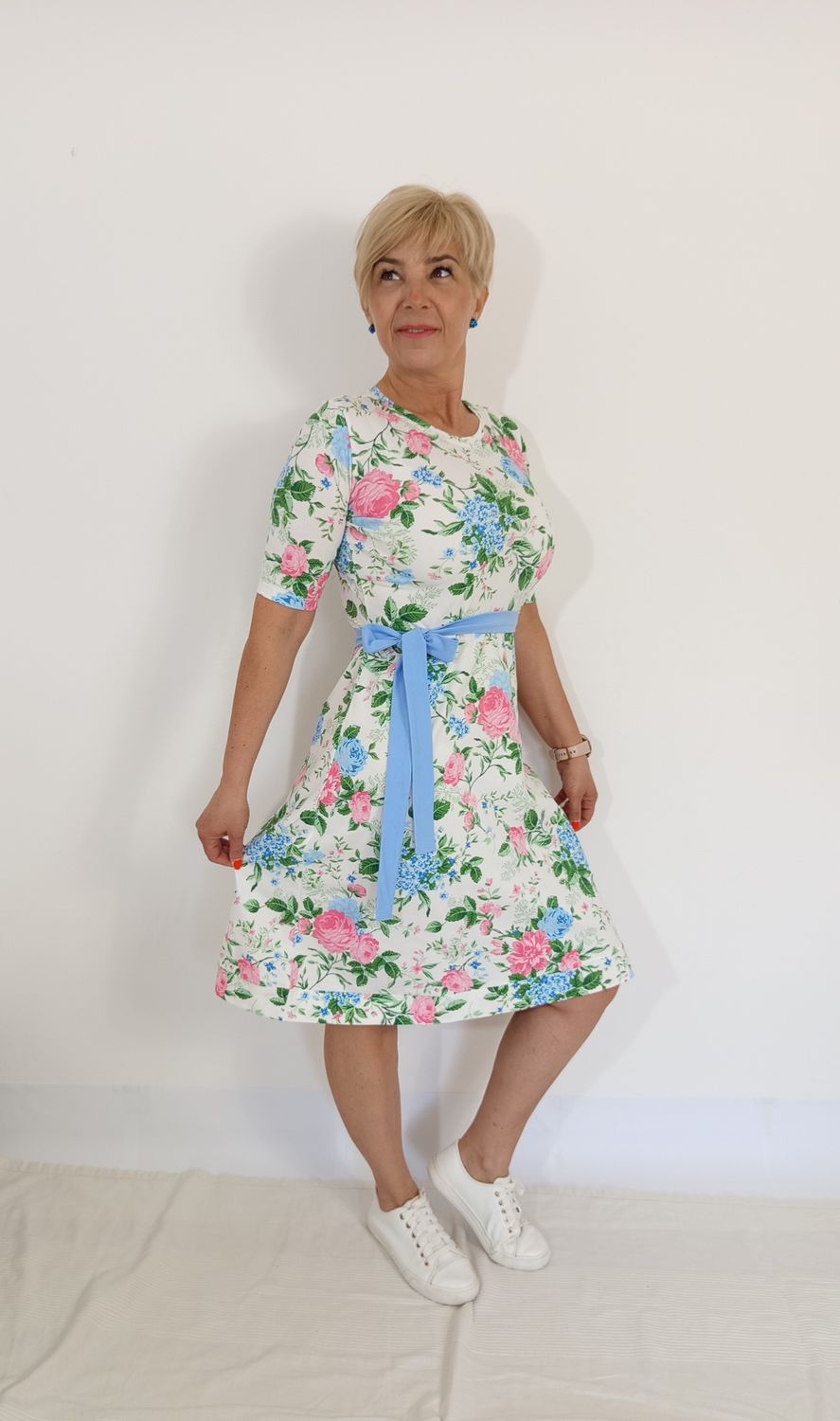 DESIRE- virág mintával