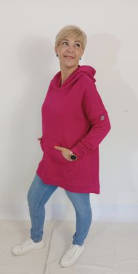 MARINA pulóver - fukszia